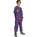 Summer Pineapples Kids  Sweatshirt set View3