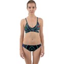Retro Mobile Device Output Device Wrap Around Bikini Set View1
