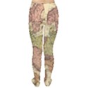 Retro Old Vintage Map Of Europe Tights View2