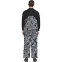 Be true be yourself typographic print pattern Men s Front Zip Ski And Snowboard Bib Pants View4