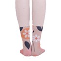 Minimalist Pattern With Simple Lines,flower And Shapes, Creating A Clean And Modern Smooth Crew Length Tube Socks View4