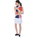 Minimalist Pattern With Simple Lines And Shapes, Creating A Clean And Modern Aesthe Women s Sleeveless Polo T-Shirt View2
