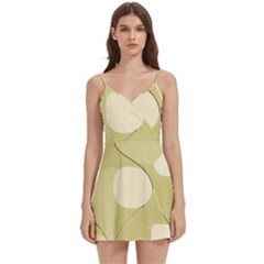 Minimalist Pattern With Simple Lines And Shapes, Creating A Clean And Modern Aesthetic 01 Body Wrap Sleeveless V-neck Mini Dress