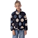 A Minimalist Pattern With Simple Lines And Shapes, Creating A Clean And Modern Aesthetic 03 Kids  Half Zip Hoodie View1