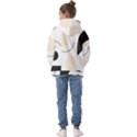 A Minimalist Pattern With Simple Lines And Shapes, Creating A Clean And Modern Aesthetic 05 Kids  Oversized Hoodie View2