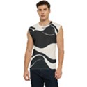 A Minimalist Pattern With Simple Lines And Shapes, Creating A Clean And Modern Aesthetic 06 Men s Raglan Cap Sleeve T-Shirt View1