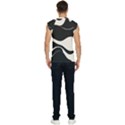 A Minimalist Pattern With Simple Lines And Shapes, Creating A Clean And Modern Aesthetic 06 Men s Raglan Cap Sleeve T-Shirt View2