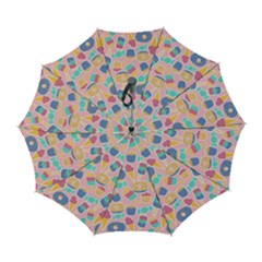 Ice Cream Donut Sweets Candie Automatic Folding Umbrella With Case (large)