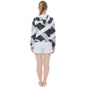 A Minimalist Pattern With Simple Lines And Shapes, Creating A Clean And Modern Aesthetic 07 Women s Tie Up Sweat View2