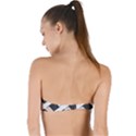 A Minimalist Pattern With Simple Lines And Shapes, Creating A Clean And Modern Aesthetic 07 Twist Bandeau Bikini Top View2