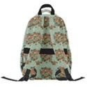 Retro 1880s Flowers Pattern 19 Carry-on Travel Backpack View2