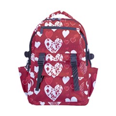 Valentine Carry-on Double Buckle Travel Backpack