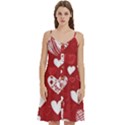 Valentine Women s Spaghetti Strap Pullover Cami Dress View1