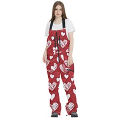 Valentine Women s Front Zip Ski And Snowboard Bib Pants