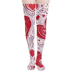 Be My Valentine Thigh High Stockings