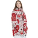 Be My Valentine Women s Multi Pockets Zip Ski and Snowboard Waterproof Breathable Jacket View3