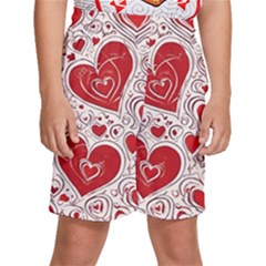 Be My Valentine Kids  Basketball Shorts