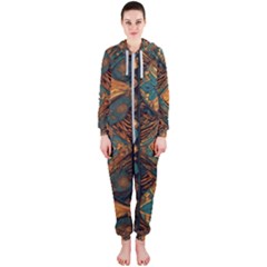 Tribal Chic Hooded Jumpsuit (ladies)