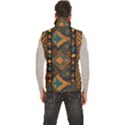 Tribal Chic Men s High Neck Button Up Puffer Vest View4
