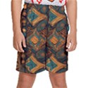 Tribal Chic Kids  Basketball Shorts View1