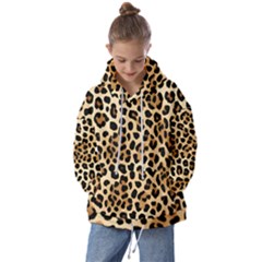 Leopard Kids  Oversized Hoodie