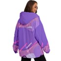 Colorful Labstract Wallpaper Theme Women s Ski and Snowboard Waterproof Breathable Jacket View4