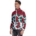 Roses Men s High Neck Windbreaker View2
