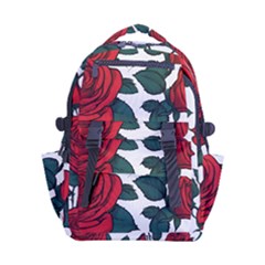 Roses Carry-on Double Buckle Travel Backpack