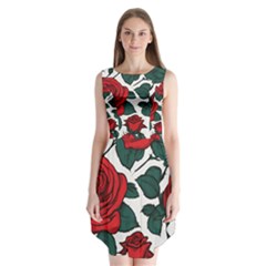 29 Sleeveless Chiffon Dress  