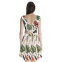 Leaves Autumn Split Back Mini Dress  View2