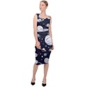 Space Galaxy Universe Stars Sky Sleeveless Pencil Dress View3