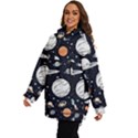Space Galaxy Universe Stars Sky Women s Ski and Snowboard Waterproof Breathable Jacket View3