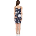 Space Galaxy Universe Stars Sky Summer Tie Front Dress View2