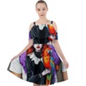 Halloween T-shirts design  Cut Out Shoulders Dress View1