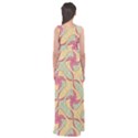 Abstract Pattern Design Scrapbooking Empire Waist Maxi Dress View2