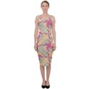 Abstract Pattern Design Scrapbooking Sleeveless Pencil Dress View1