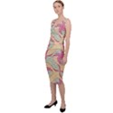 Abstract Pattern Design Scrapbooking Sleeveless Pencil Dress View2