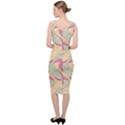 Abstract Pattern Design Scrapbooking Sleeveless Pencil Dress View4