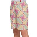 Abstract Pattern Design Scrapbooking Kids  Basketball Shorts View2