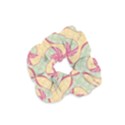 Abstract Pattern Design Scrapbooking Velvet Scrunchie View1