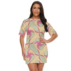 Abstract Pattern Design Scrapbooking Just Threw It On Dress