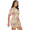 Abstract Pattern Design Scrapbooking Just Threw It On Dress View3