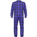 Blue Tartan Plaid 1 OnePiece Jumpsuit (Men) View2