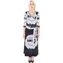 Black And White Simple Make Me Smile T Shirt 20250203 014057 0000 Quarter Sleeve Wrap Maxi Dress View1