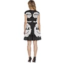 Black And White Simple Make Me Smile T Shirt 20250203 014057 0000 Cap Sleeve High Waist Dress View4