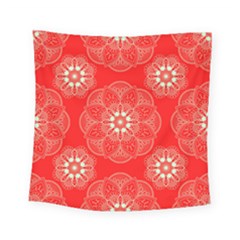 Crimson Current Square Tapestry (small)
