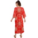 Crimson Current Grecian Style  Maxi Dress View2