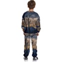 Tree Silhouette At Border Of Nahuel Haupi Lake, Rio Negro, Argentina Kids  Sweatshirt set View4