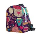 Collage Worx Black Collage Cupcake Eifel Tower Fireworks Paris Kids  Age 2-4 Lightweight Preschool Backpack View1
