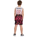 Floral Buds Of Roses Beautiful Flowers Kids  Basketball Shorts View4